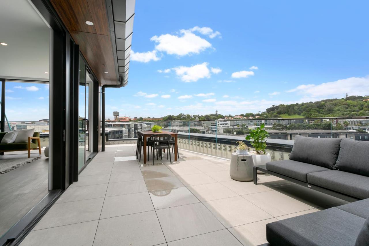 Ferienwohnung Enfield Sky - Brand New Luxury Penthouse Auckland Exterior foto
